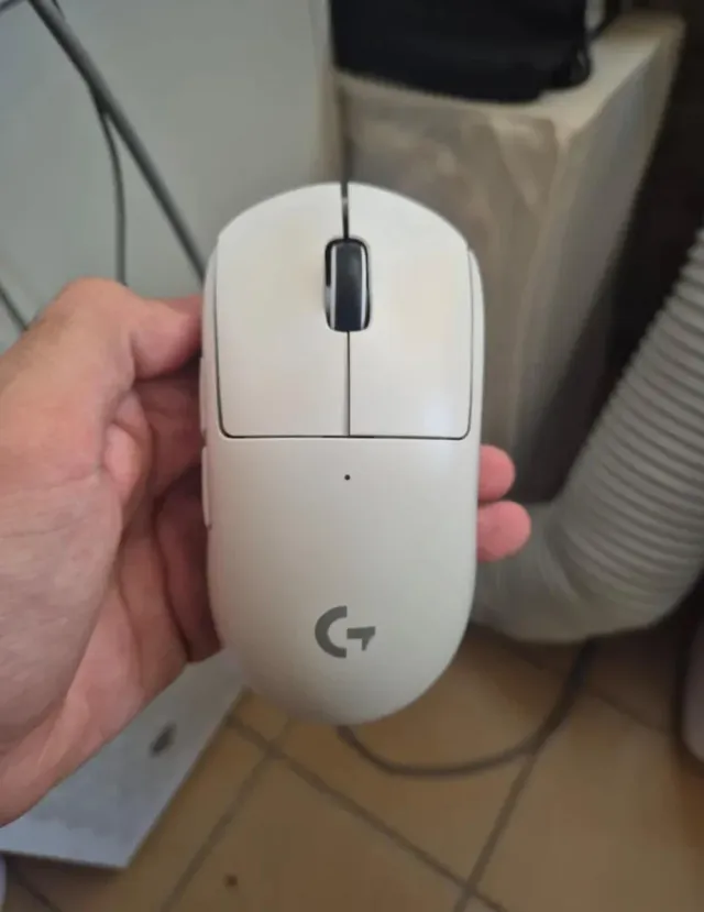 Ratón Logitech Blanco almabrico