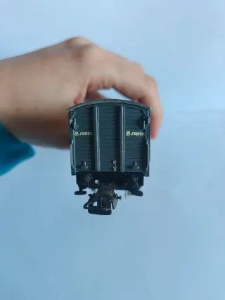 Carrozza bestiame Electrotren HO per modellini di treni