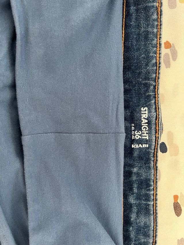 Vaquero premamá recto talla S/36