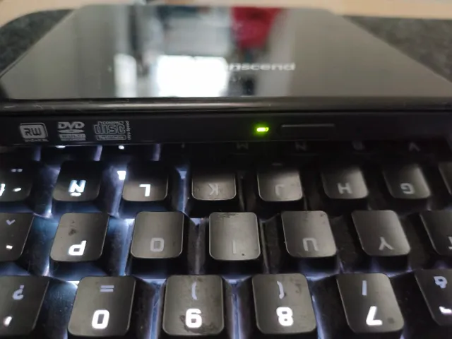 Lector Grabador DVD Portátil.