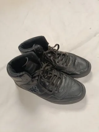 Zapatillas Kappa Altas Hombre Negras