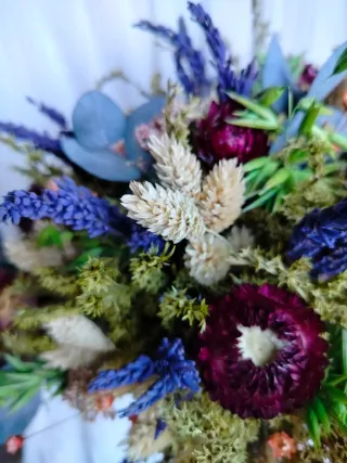 Ramo de novia preservado silvestre