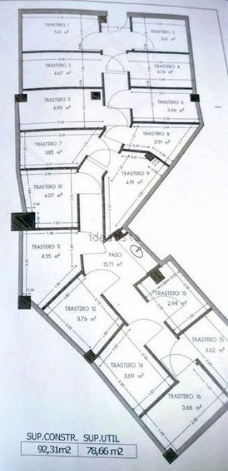 Trastero en venta en El Llano en Gijón