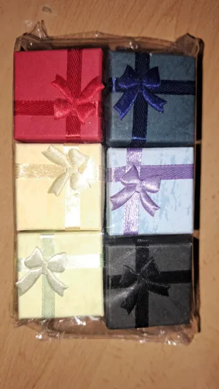 Cajas para anillos/pendientes