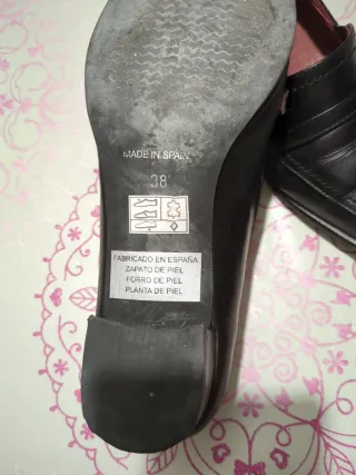 Zapatos Susana piel negros