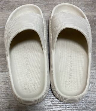 Chanclas Primark Beige Talla 36 Mujer