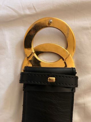 Cintura Celine Oro Nero