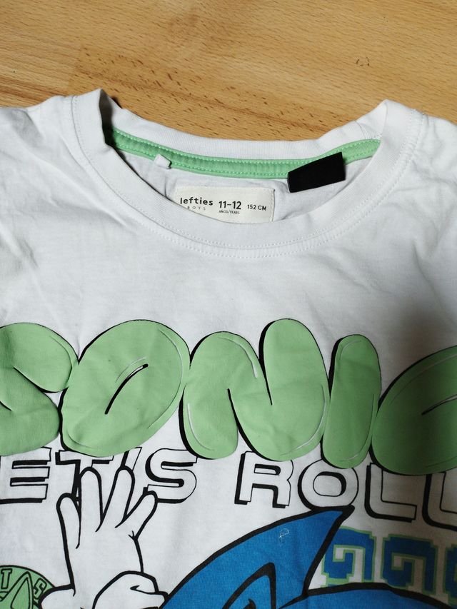 Camiseta niño Sonic Lefties