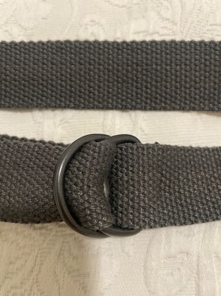 Cinturón infantil gris/verde oscuro