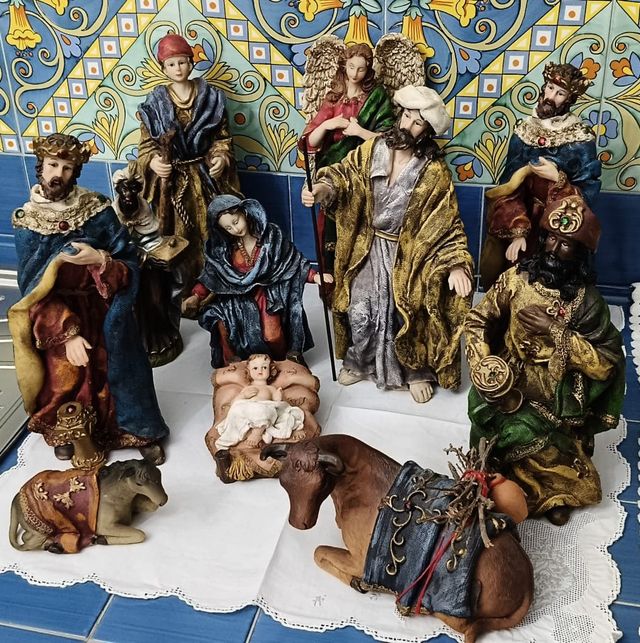 Presepe natalizio completo