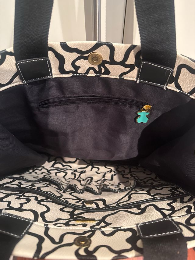 Bolso Tous Beige y Negro
