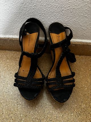 Sandalias Stradivarius Negras