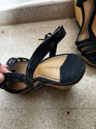 Sandalias Stradivarius Negras