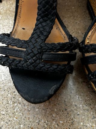 Sandalias Stradivarius Negras