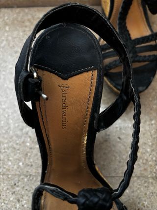 Sandalias Stradivarius Negras