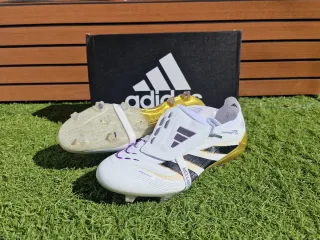 Botas Adidas Predator Elite Oro Blanco