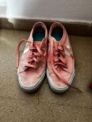 Zapatillas Converse rosas