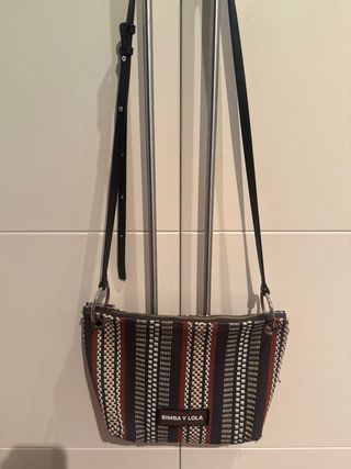 Bolso Bimba y Lola tejido multicolor
