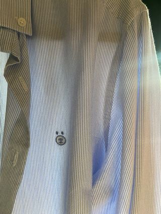 Camisa caballero Vert rayas varias tallas