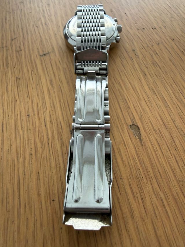 Reloj Viceroy Cronógrafo Plata y Blanco