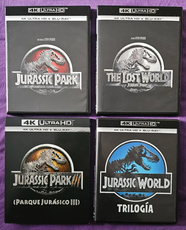 Colección Jurassic Park y World 4K UHD