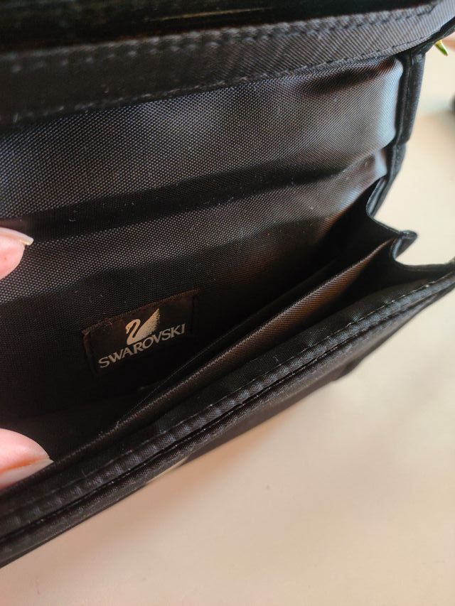 Neceser o bolsito fiesta nylon negro