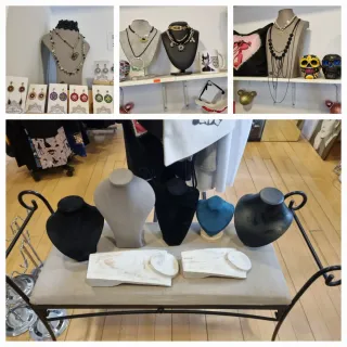 Expositores para collares y bisutería