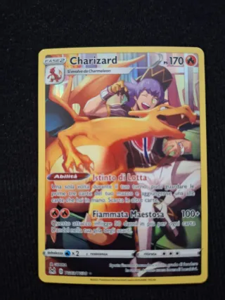 Carta Pokemon Charizard Fase 2