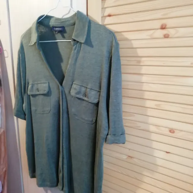 Polo Caroll punto kaki Talla S