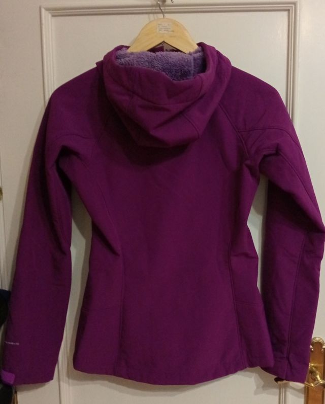 Chaqueta Columbia Talla XS Morada