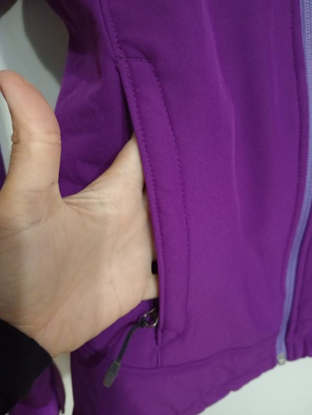 Chaqueta Columbia Talla XS Morada