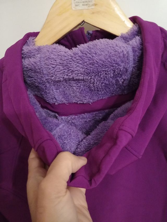 Chaqueta Columbia Talla XS Morada