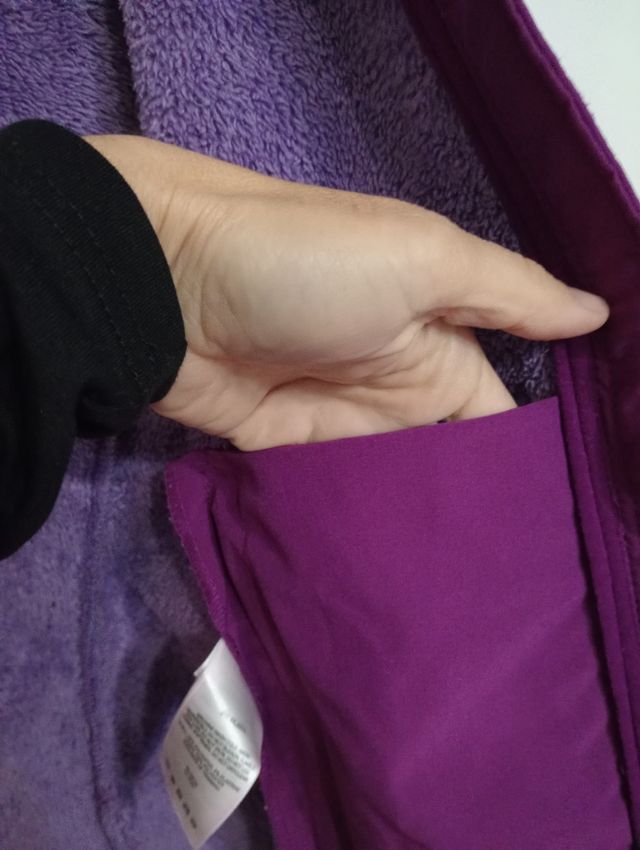 Chaqueta Columbia Talla XS Morada