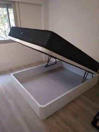 Camas : Canapes abatibles , colchones y somieres.