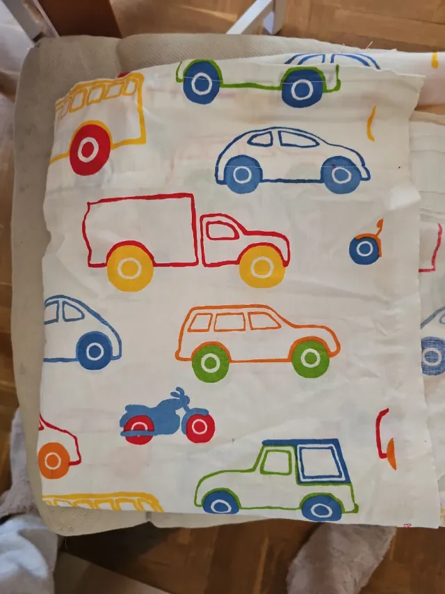 Cortina  infantil coches