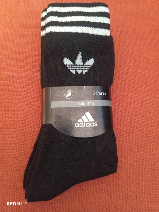 Calcetines Adidas 3 pares Talla 41-45