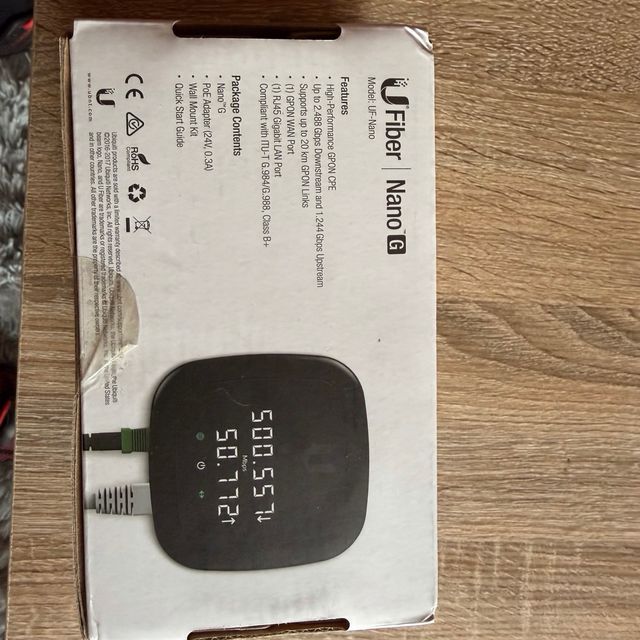 ONT Ubiquiti UFiber Nano G