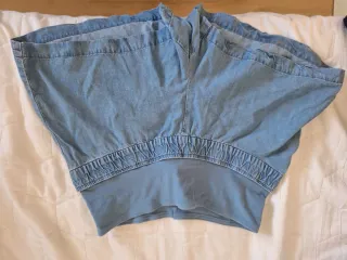 Pantalón corto premamá vaquero