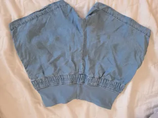 Pantalón corto premamá vaquero