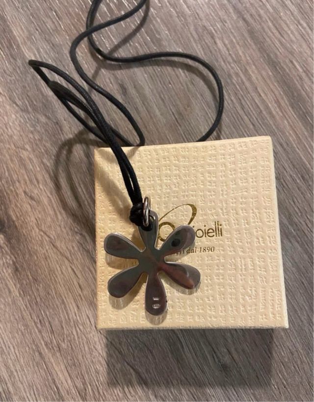 Collana O-gioielli Argento Fiore