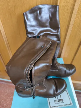 Botas altas Mustang marrones