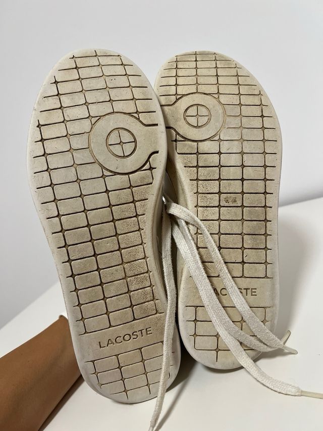 Sneakers bianche Lacoste