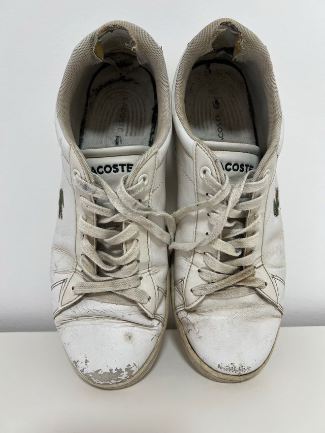 Sneakers bianche Lacoste