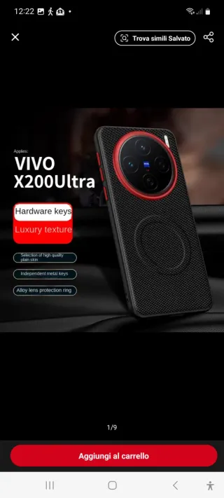 Custodia VIVO X200 Ultra Nuova