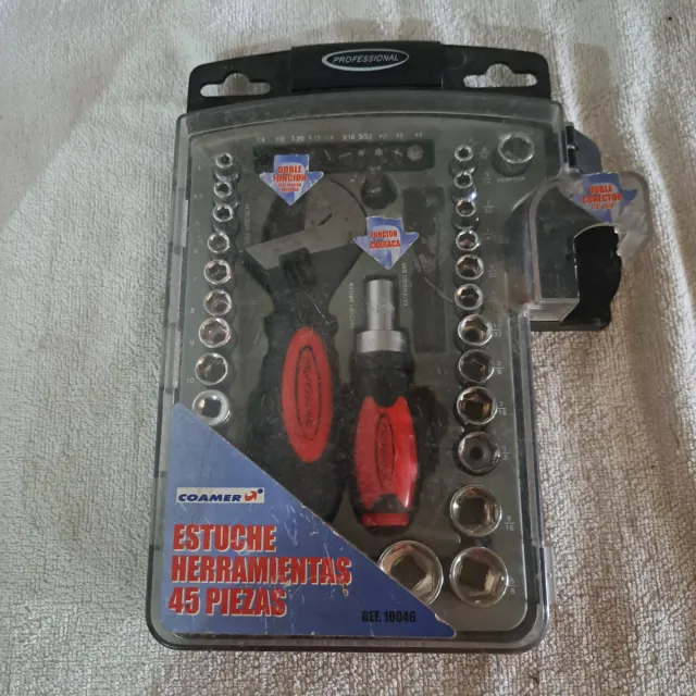 Estuche Herramientas 45 Piezas Profesional