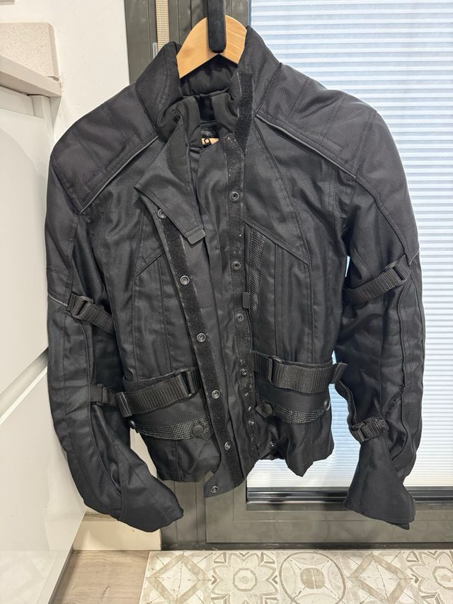 Chaqueta Moto Mujer Talla M Negra