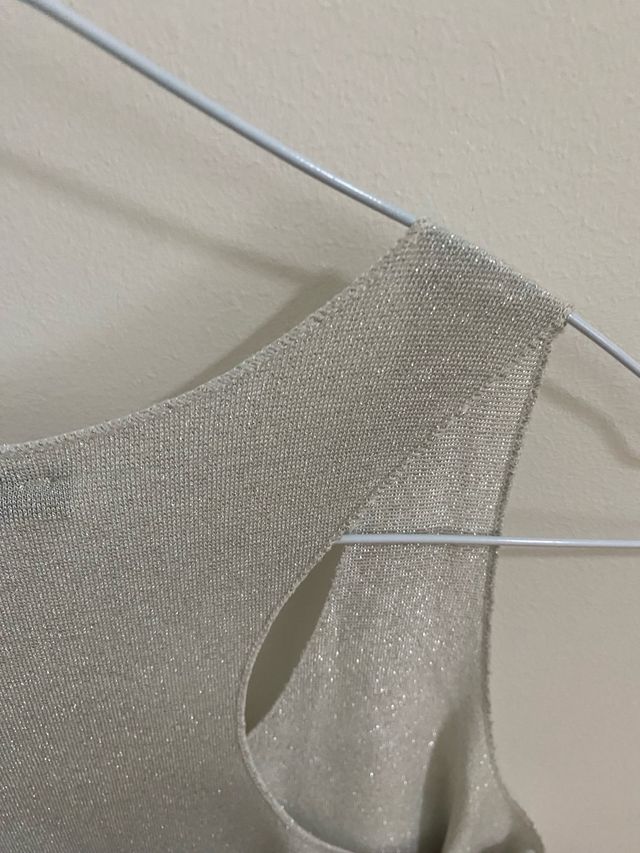 Top Lurex Brillante MOCKINGBIRD LIFESTYLE Gris