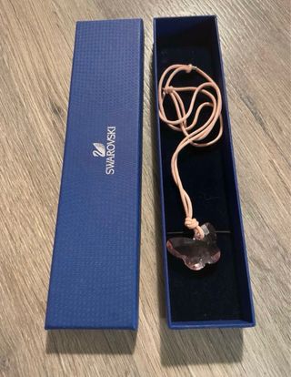 Collana Swarovski Farfalla Rosa