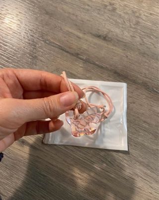 Collana Swarovski Farfalla Rosa