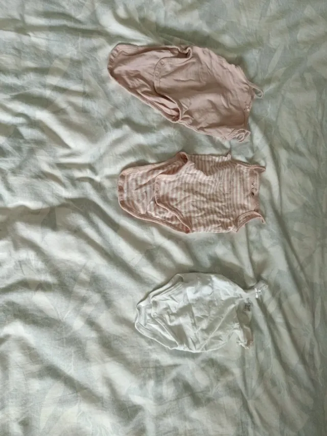 Bodys tirantes bebé (3 uds)